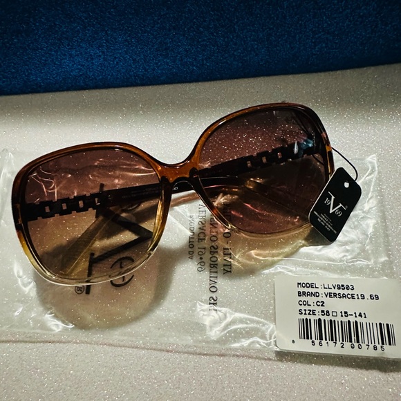Versace Women's Brown Sunglasses - Picture 1 of 6